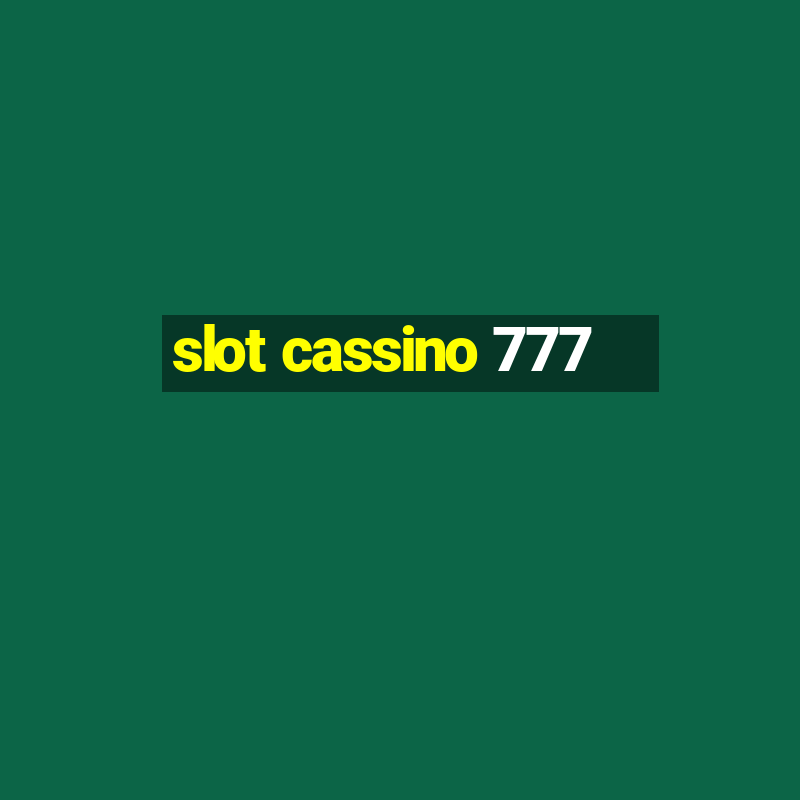 slot cassino 777