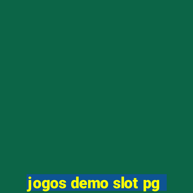 jogos demo slot pg