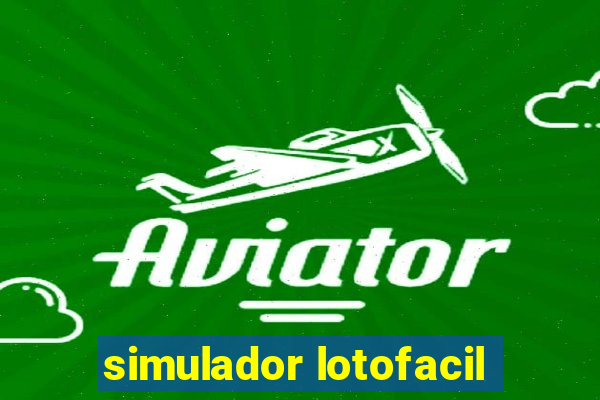 simulador lotofacil