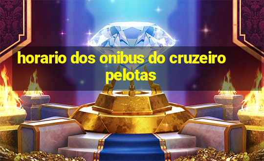 horario dos onibus do cruzeiro pelotas