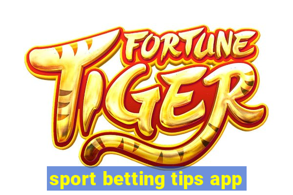 sport betting tips app