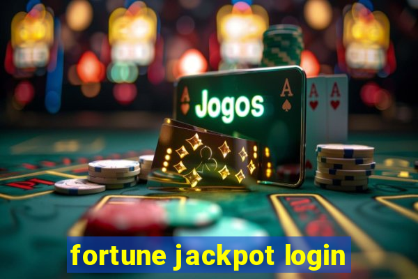 fortune jackpot login