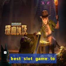 best slot game to win money