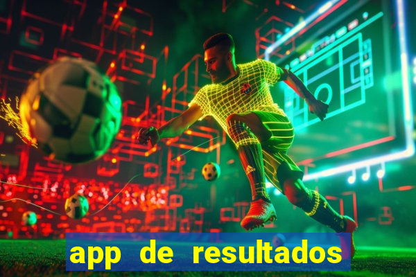 app de resultados de jogo de futebol