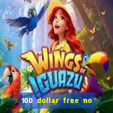 100 dollar free no deposit casino usa real money