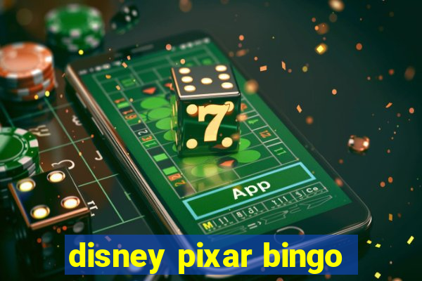 disney pixar bingo