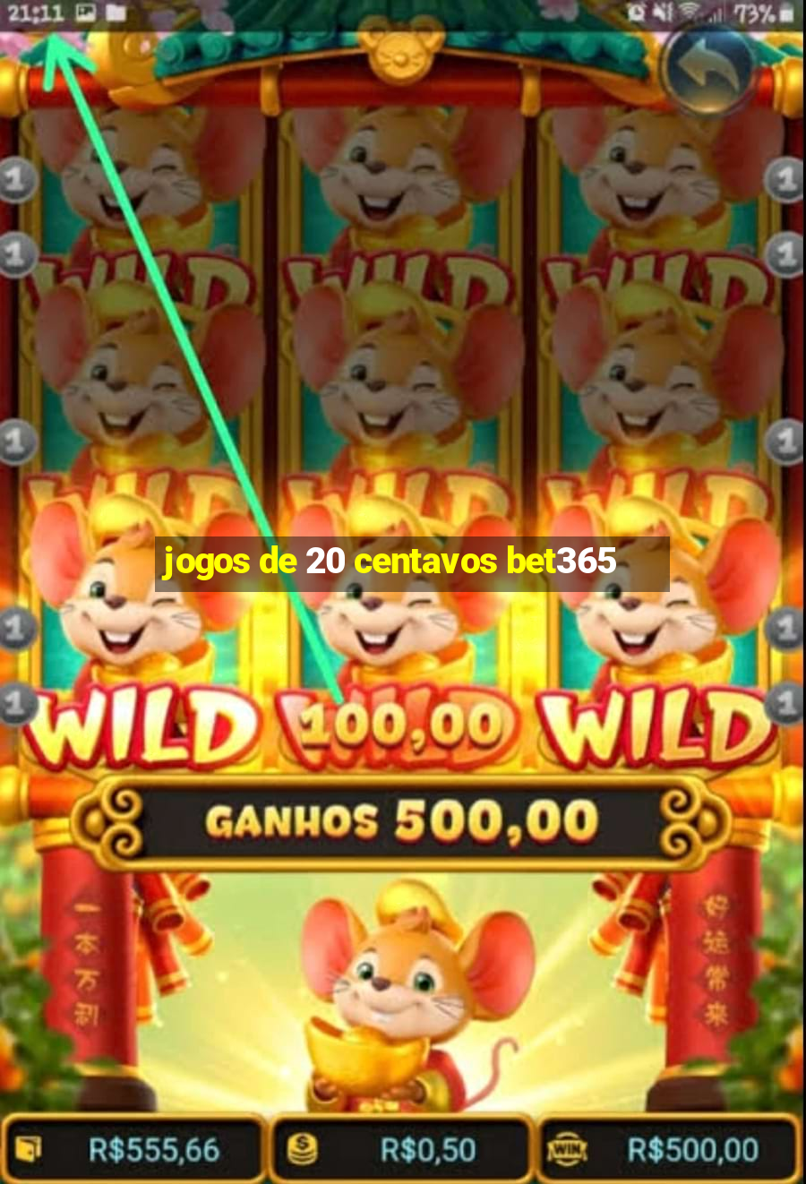 jogos de 20 centavos bet365