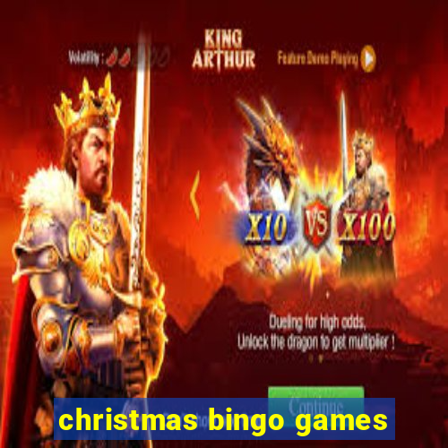 christmas bingo games