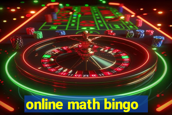 online math bingo