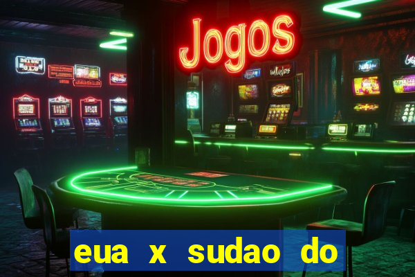 eua x sudao do sul estatisticas