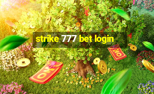 strike 777 bet login