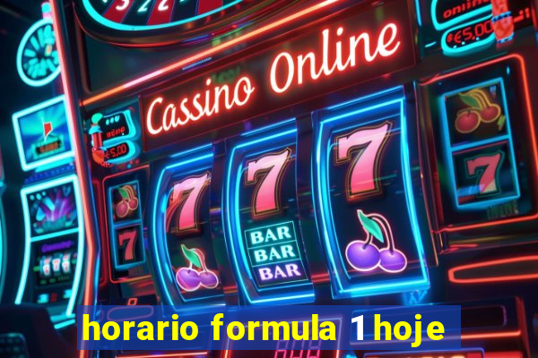 horario formula 1 hoje