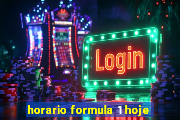 horario formula 1 hoje