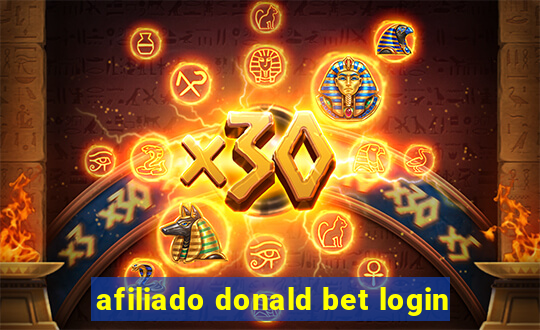 afiliado donald bet login