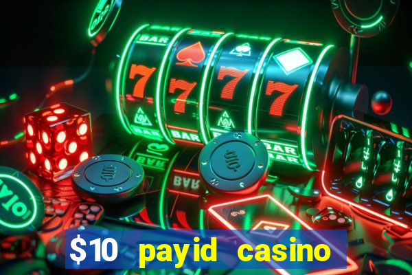 $10 payid casino no deposit bonus australia