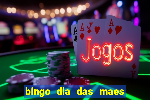 bingo dia das maes para imprimir