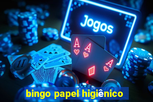 bingo papel higiênico