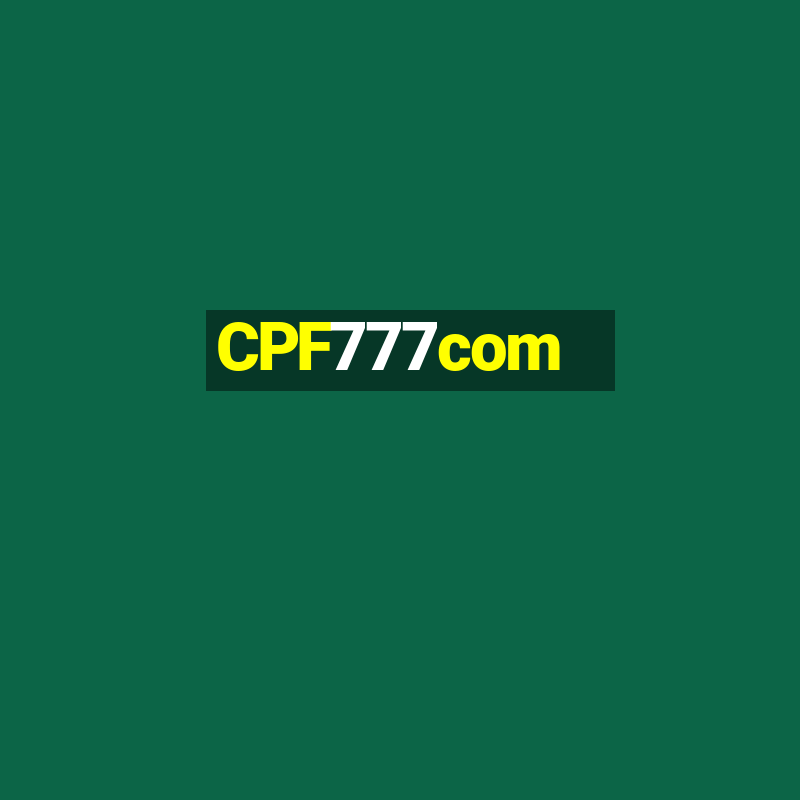 CPF777com