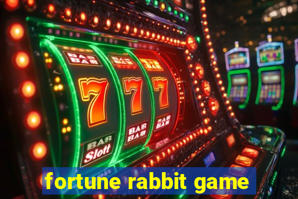 fortune rabbit game