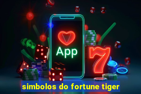 simbolos do fortune tiger