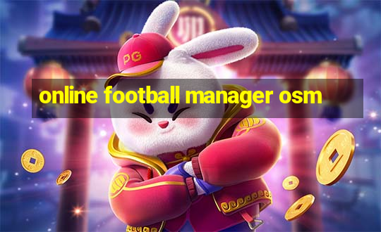 online football manager osm