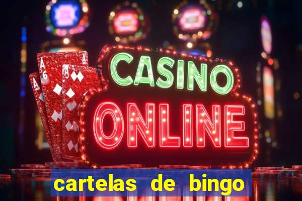 cartelas de bingo para chá de bebê