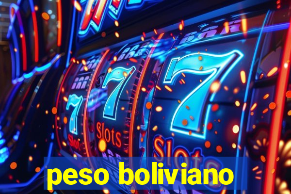 peso boliviano