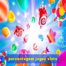 porcentagem jogos slots