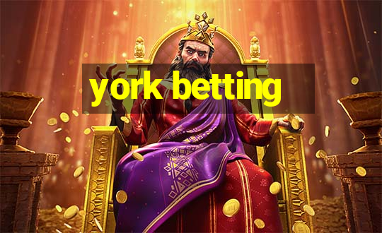 york betting