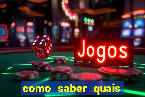 como saber quais jogos est?o pagando