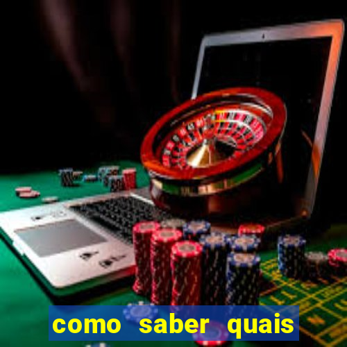 como saber quais jogos est?o pagando