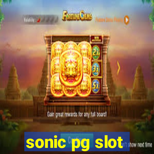 sonic pg slot