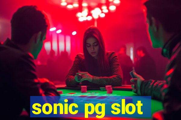 sonic pg slot