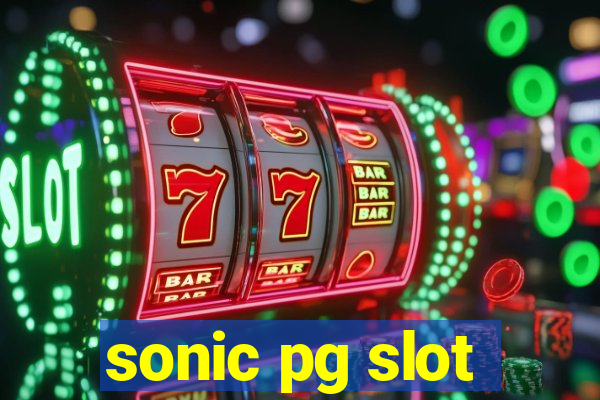 sonic pg slot