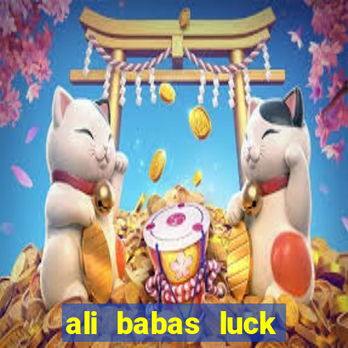 ali babas luck megaways slot online