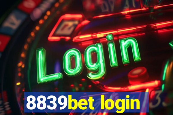 8839bet login