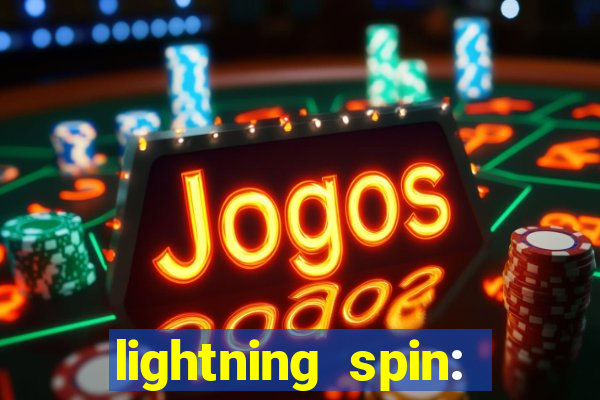 lightning spin: vegas slots