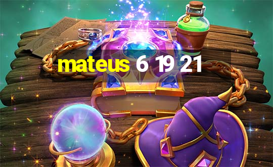 mateus 6 19 21