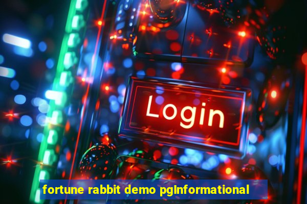 fortune rabbit demo pgInformational