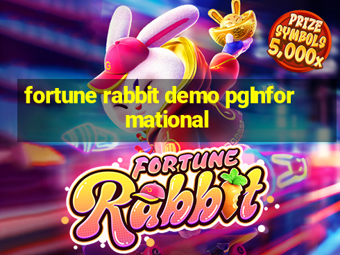 fortune rabbit demo pgInformational