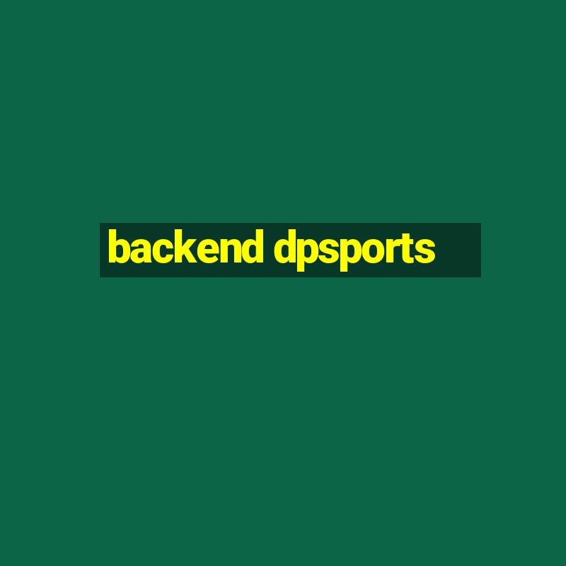 backend dpsports