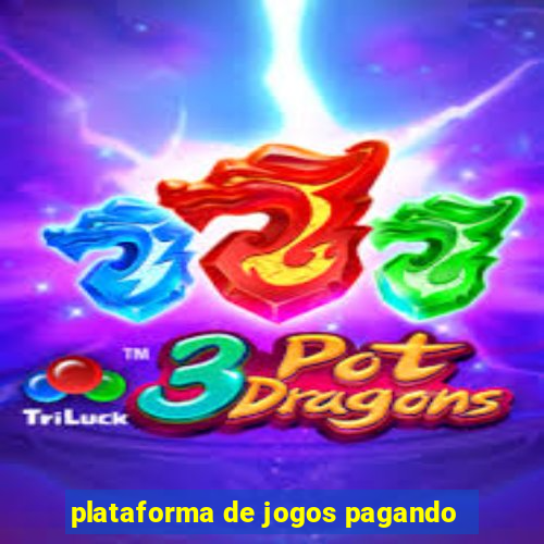 plataforma de jogos pagando