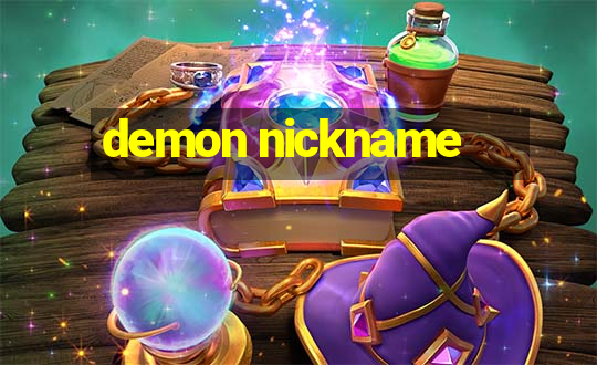 demon nickname