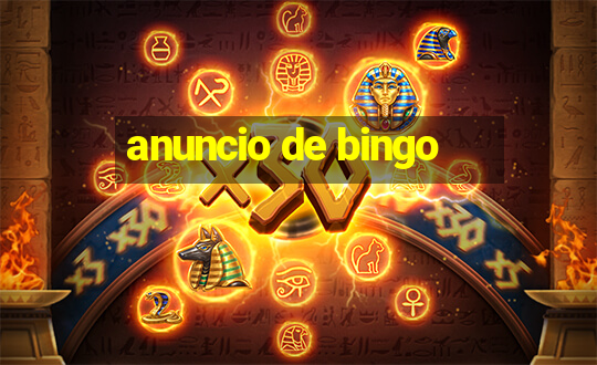 anuncio de bingo