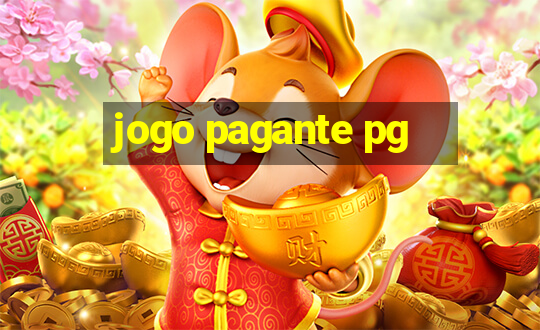 jogo pagante pg