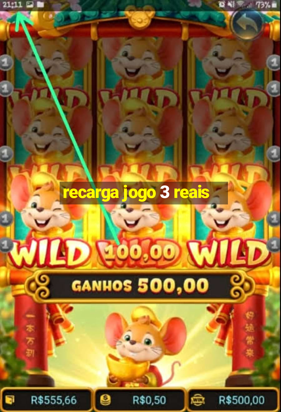 recarga jogo 3 reais