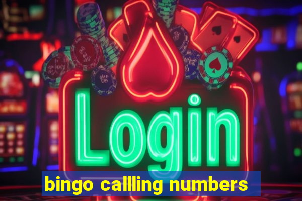 bingo callling numbers