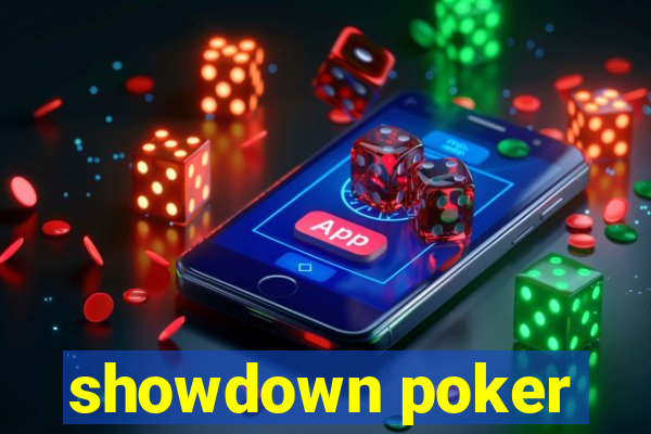 showdown poker