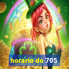 horario do 705