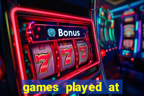 games played at the casino